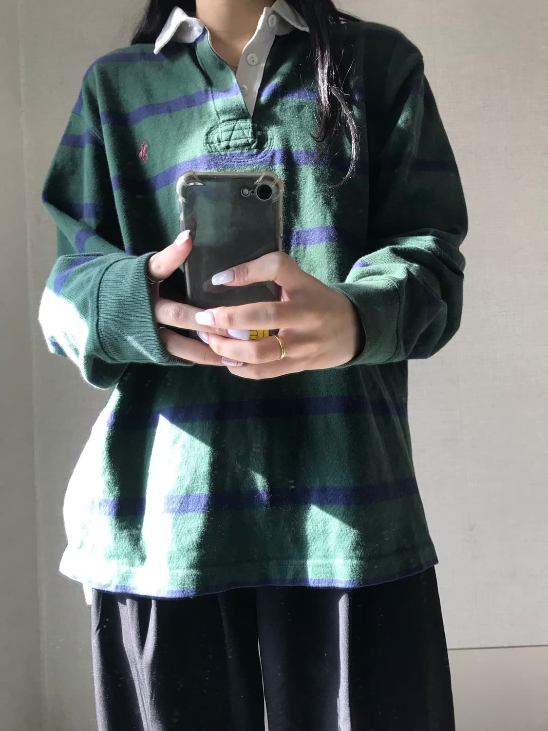 폴로 스트라이프 럭비티셔츠 상품이미지2