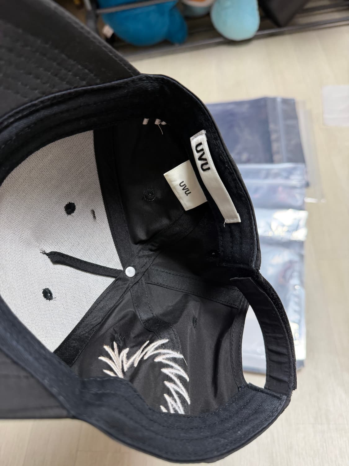 UVU 인시그니아 캡 블랙 상품이미지4