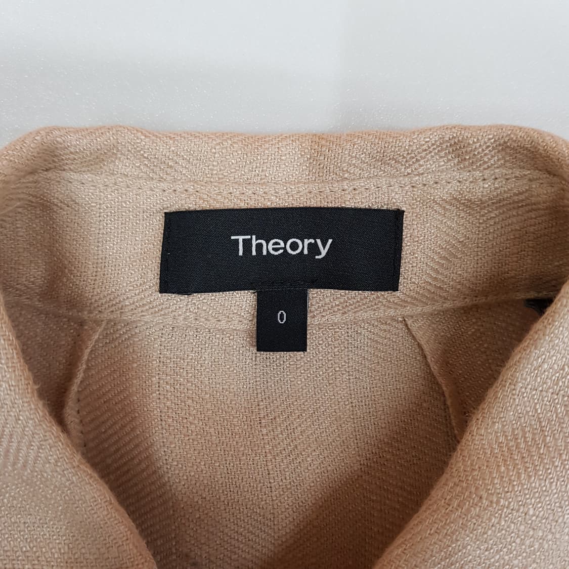 Theory 띠어리 린넨 혼방 셔츠형 원피스 0사이즈 상품이미지7