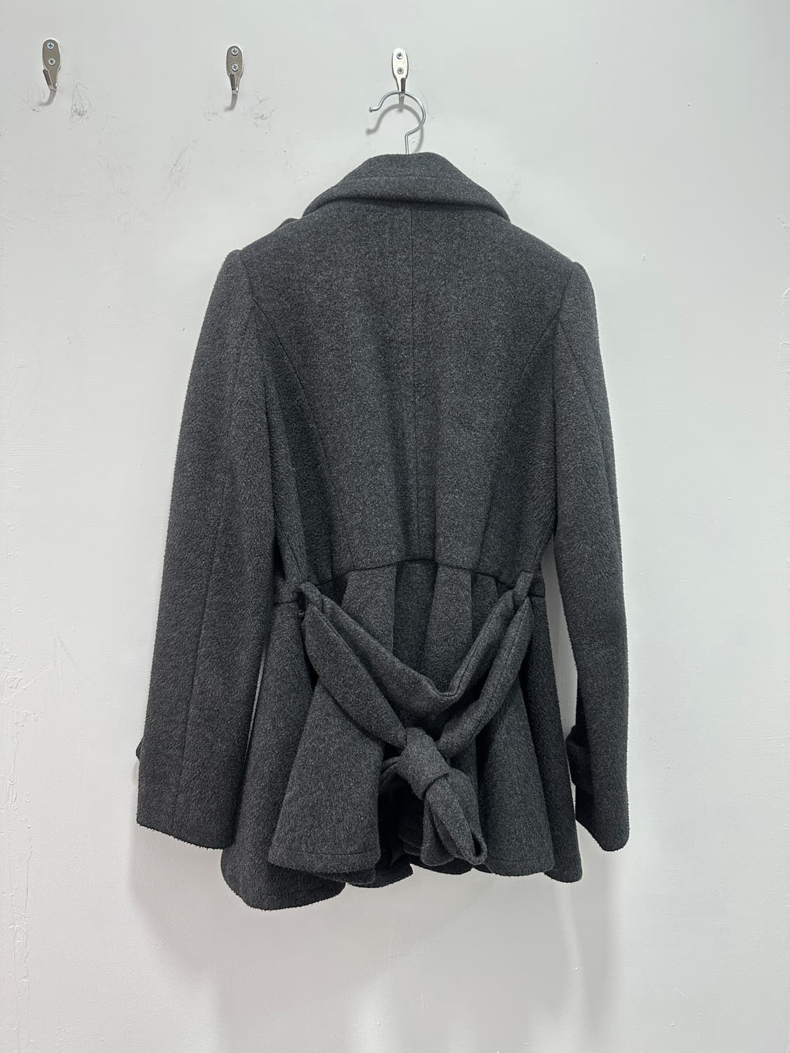 Gray flare peacoat 상품이미지8