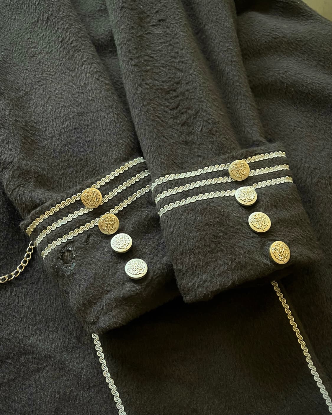 Amevel Japan Napoleon Antic Chain Coat 상품이미지8