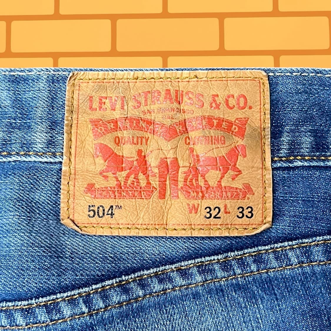 00s 리바이스 504 데님 팬츠 (33) 상품이미지1