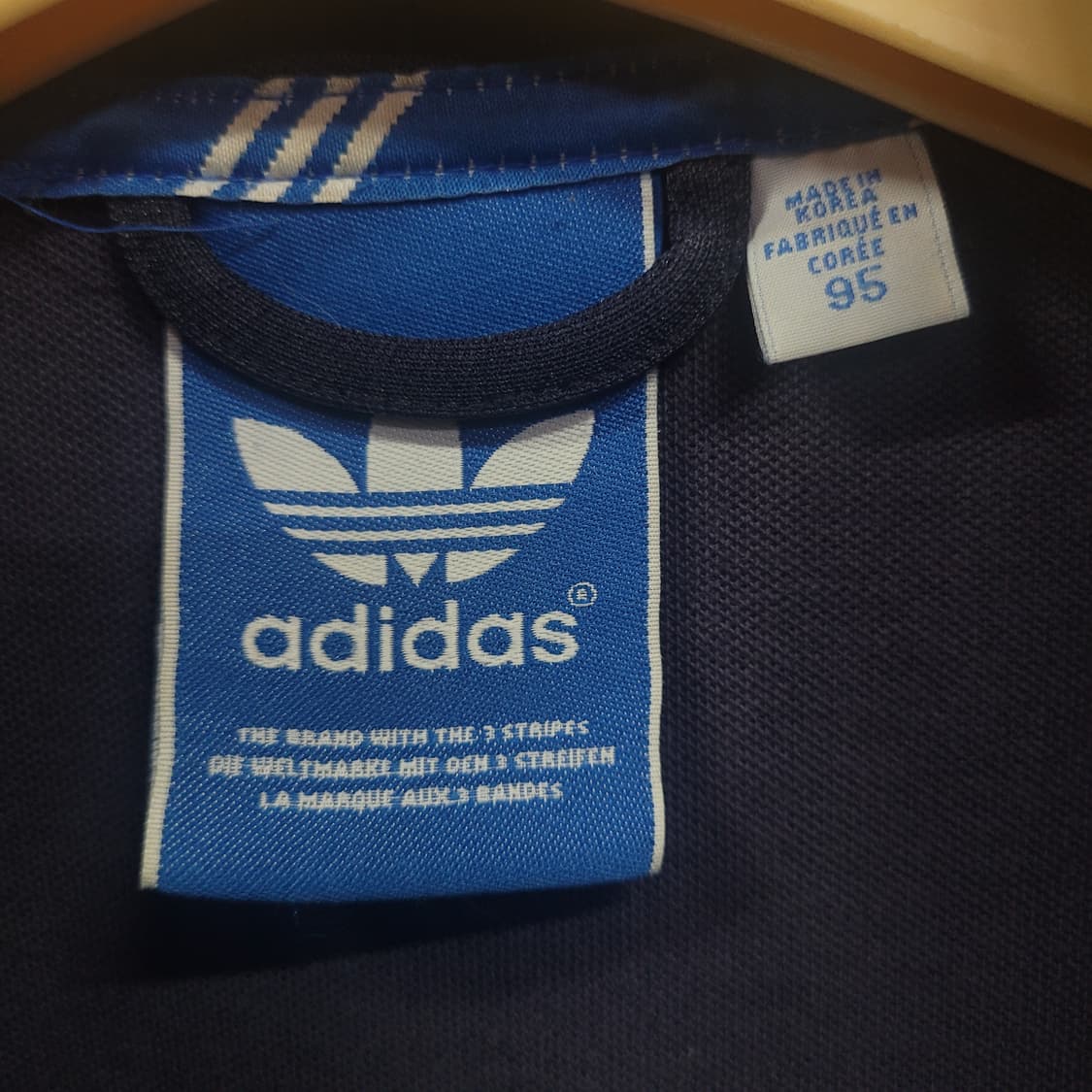 아디다스 불꽃 파이어버드 곤흰 네이비 유로파 트랙탑 져지  상품이미지5