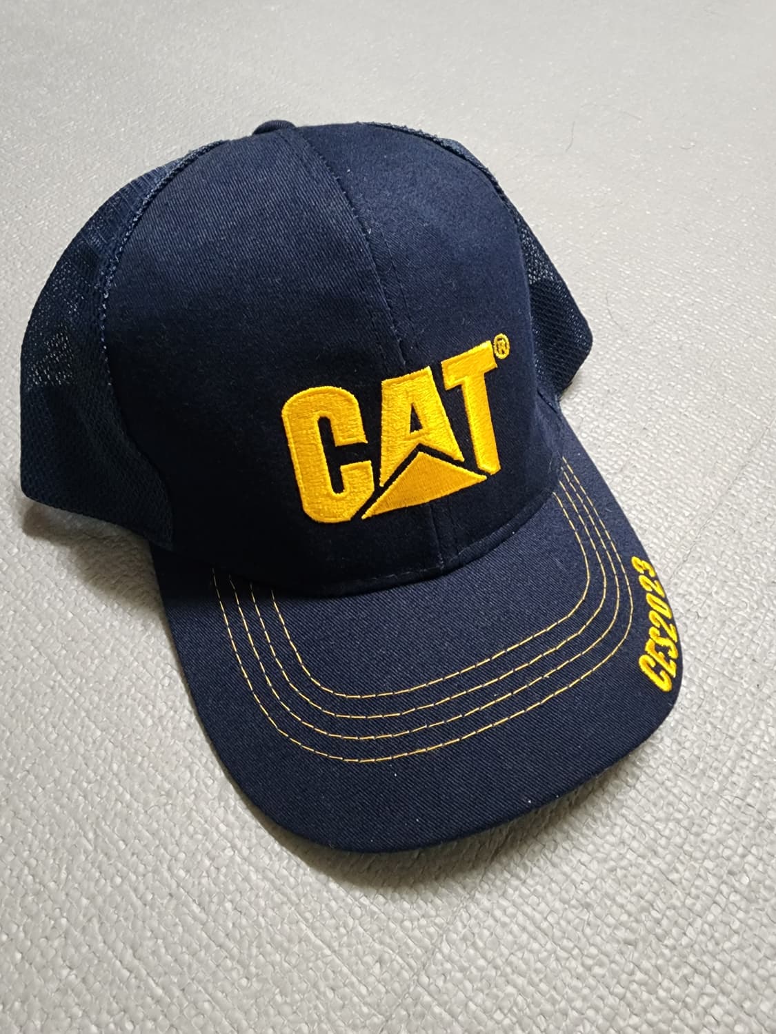 캐터필러 CAT  네이비 메쉬 볼캡 상품이미지4