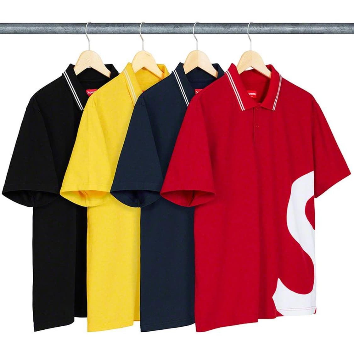 [L] 슈프림 S로고 폴로 티셔츠 Supreme S logo polo t 상품이미지4