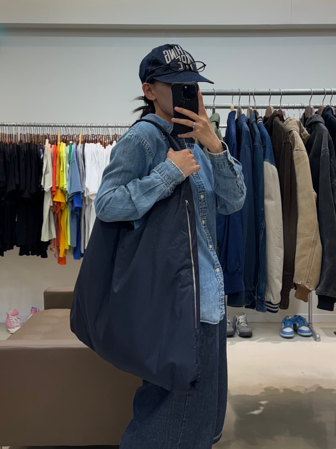 엠포리오 아르마니 나일론 숄더백 상품이미지8