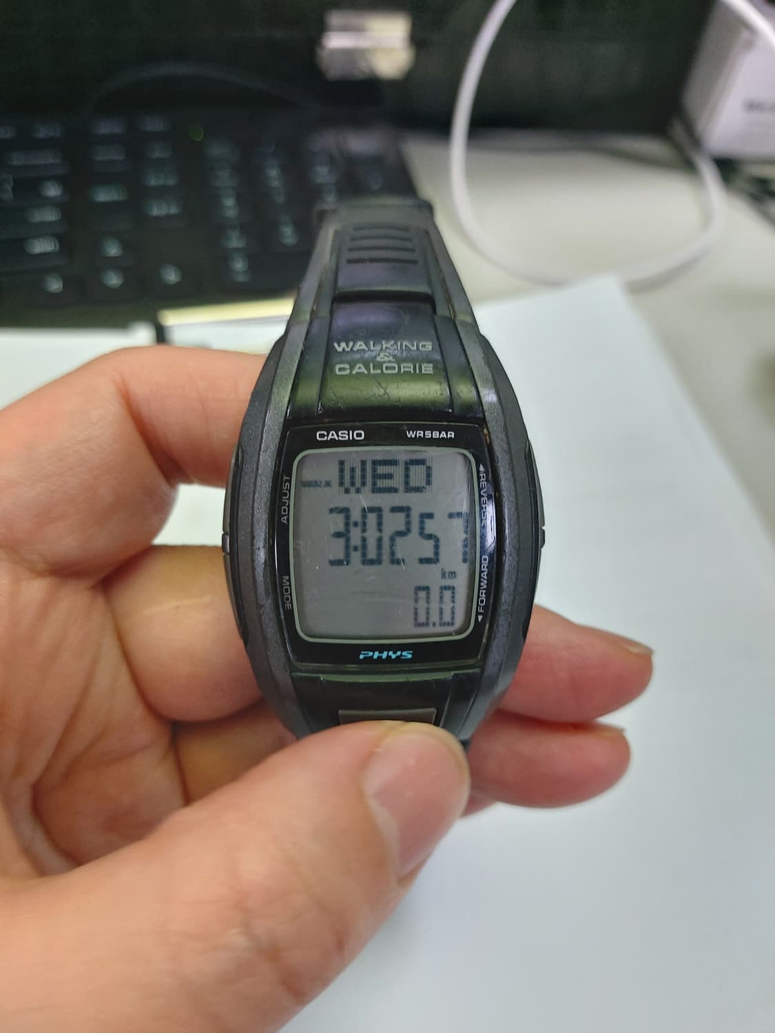 카시오 PHYS 워킹 칼로리 시계 상품이미지1
