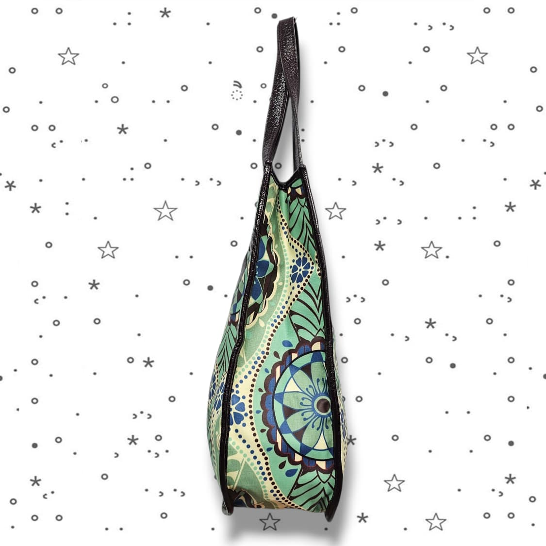 Billy Bag 빌리백 페이즐리 민트 토트백 상품이미지3