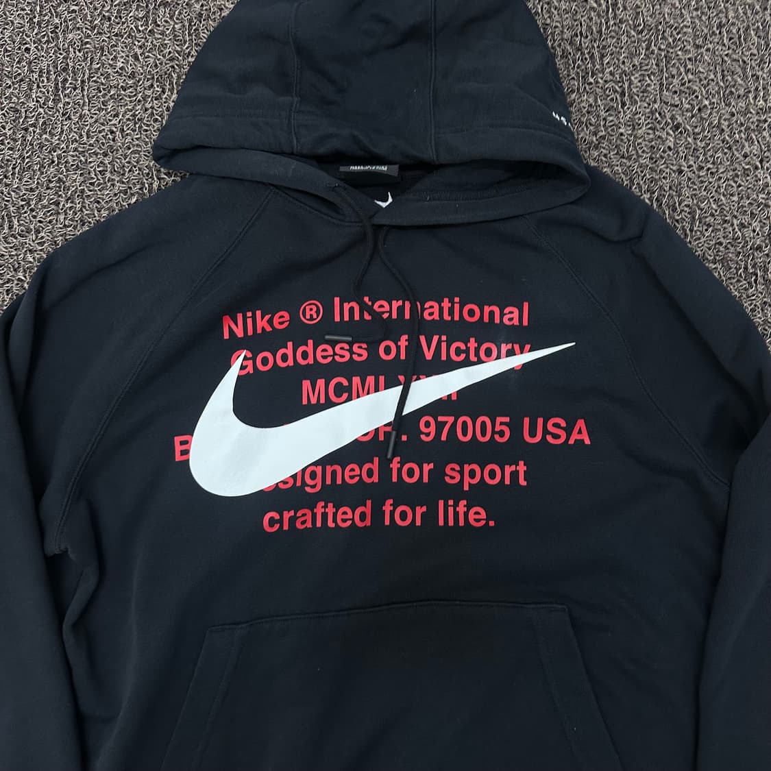 NIKE 나이키 후드티 블랙 95(M) 상품이미지2
