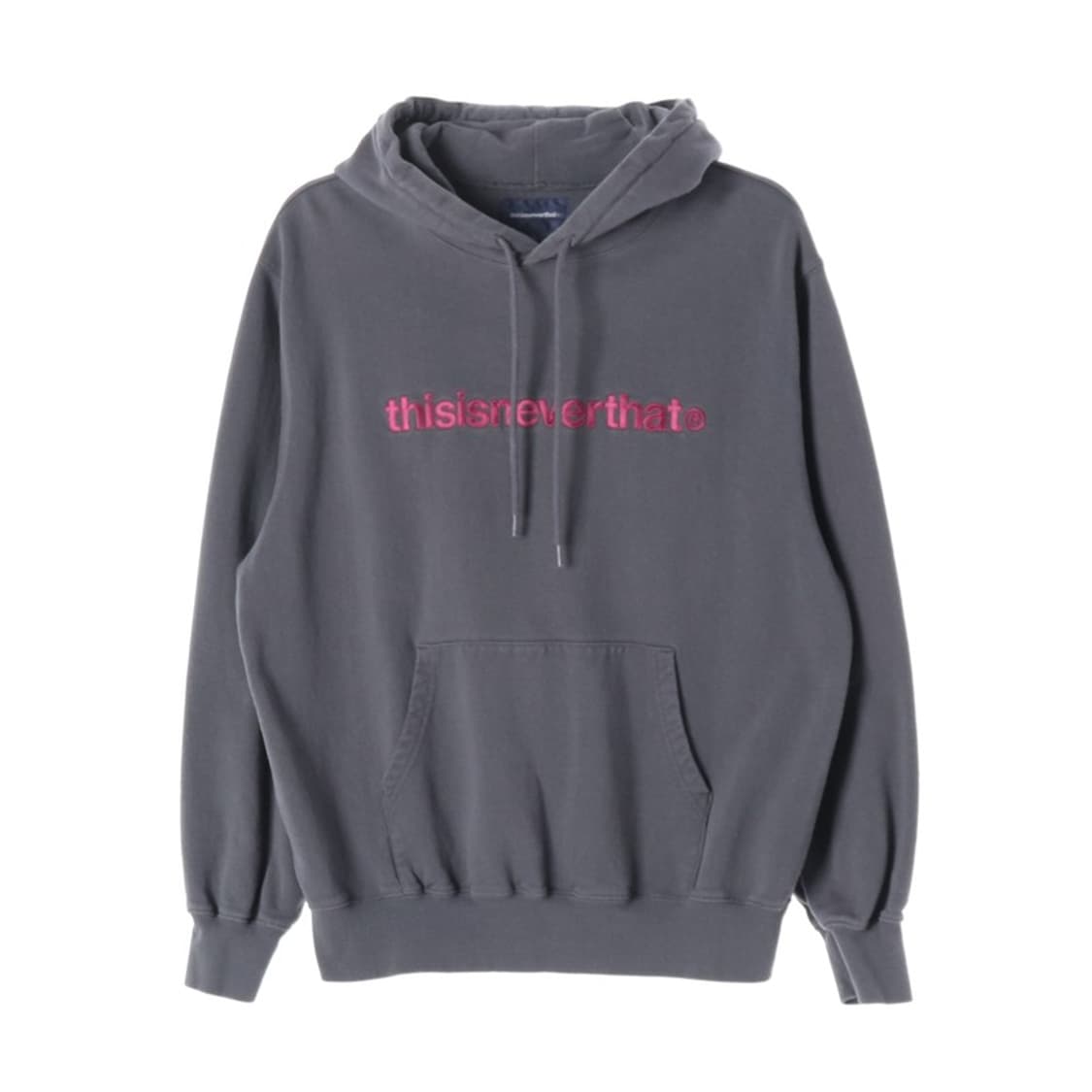 디스이즈네버댓 T-Logo 차콜 후드티 M 상품이미지1