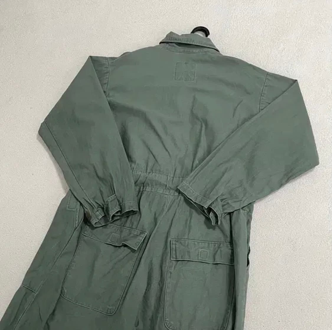 (L) 오리지널 미군 공군 커버올 정비복 점프 슈트 상품이미지3