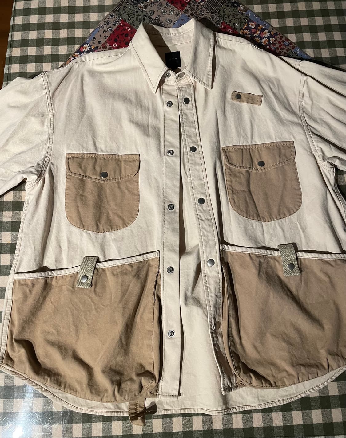 [Japanese Vintage] Beige Pocket Jacket 상품이미지2