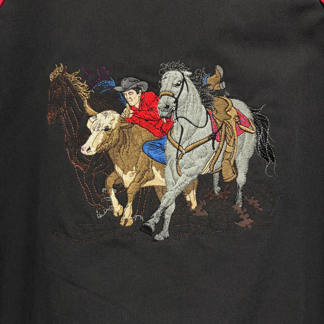 빈티지 자수 블랭킷 자켓 상품이미지3