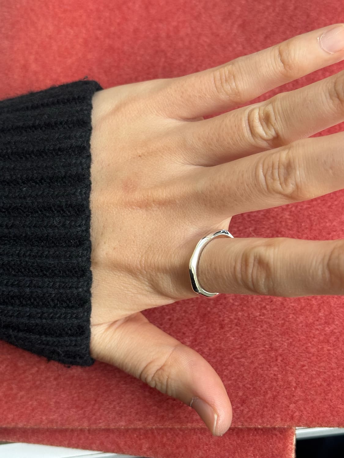 실버925 은반지 프리사이즈 심플반지 상품이미지4
