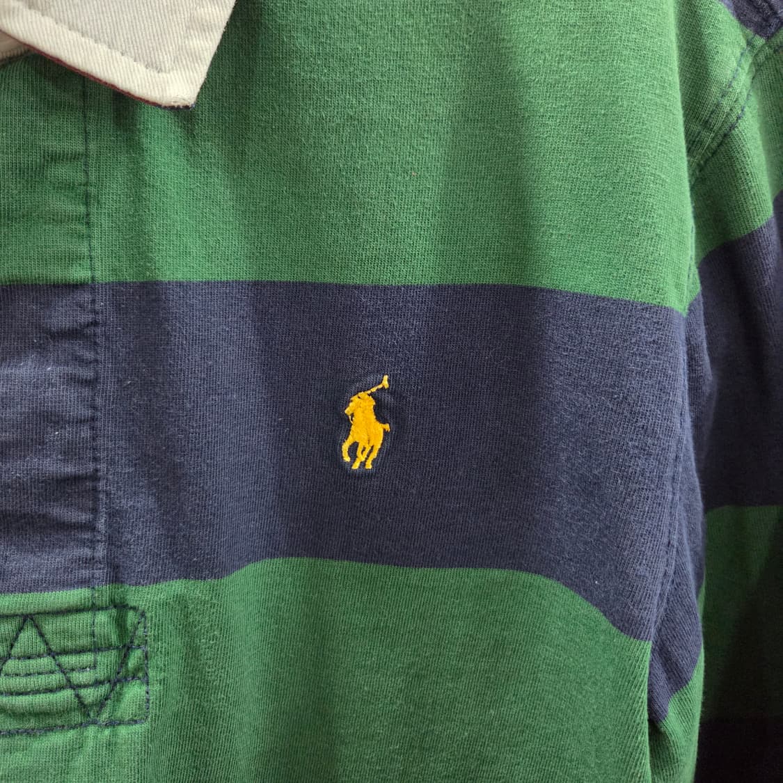 폴로랄프로렌 키즈 스트라이프 럭비티 M/10/12 상품이미지2