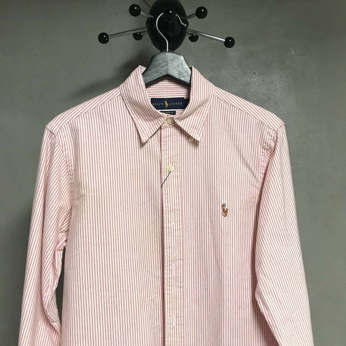 폴로 랄프로렌 QR 스트라이프 셔츠 S 상품이미지2