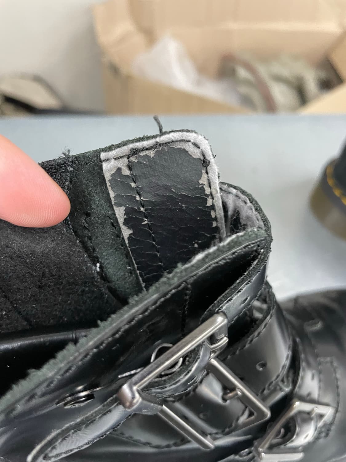 닥터마틴 블레이크 톨 블랙 부테로 UK4 (gr-4014) 상품이미지7