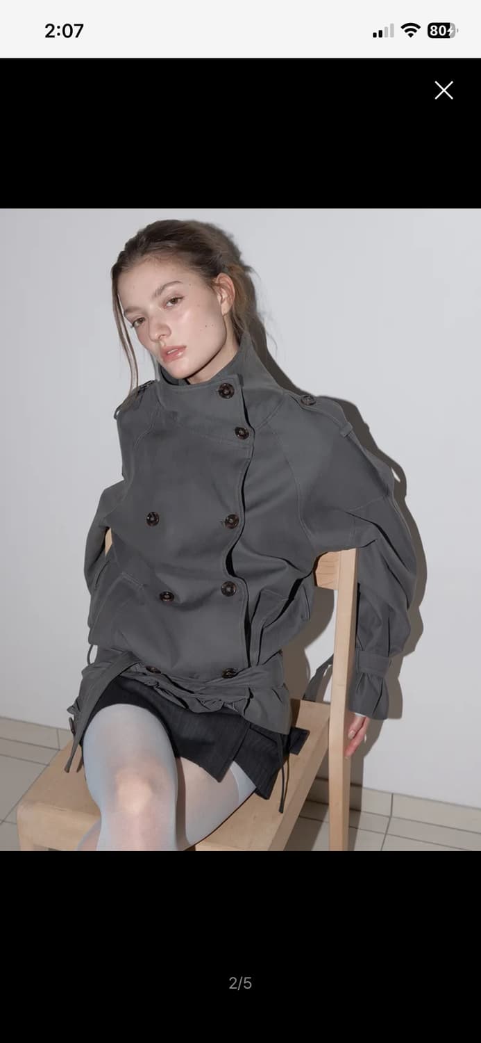 아수라 트렌치자켓 상품이미지2