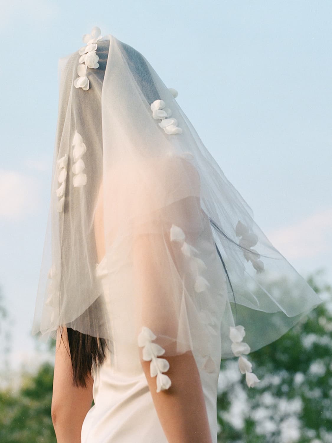 포지 acasia flower veil 상품이미지1