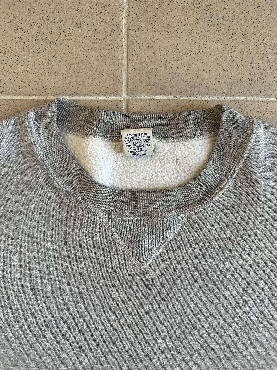 90s 빈티지 러셀 스웻셔츠 그레이 L 상품이미지4