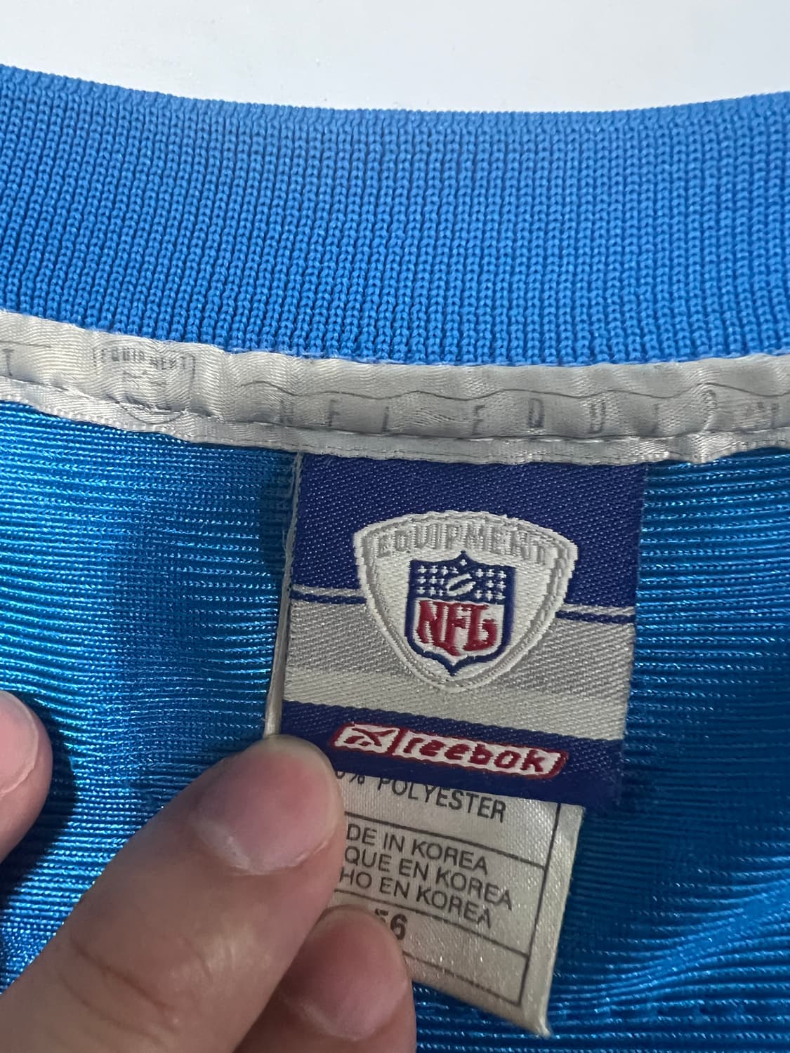 NFL 엔에프엘 WATNE 블루 하키져지(L) 상품이미지5