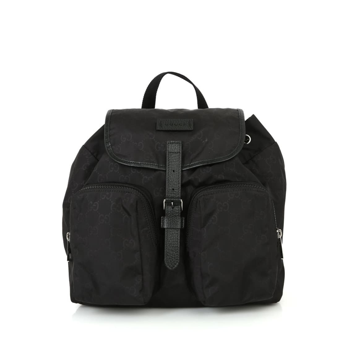 구찌 GG로고 블랙 나일론 백팩 여자백팩 510343 상품이미지1