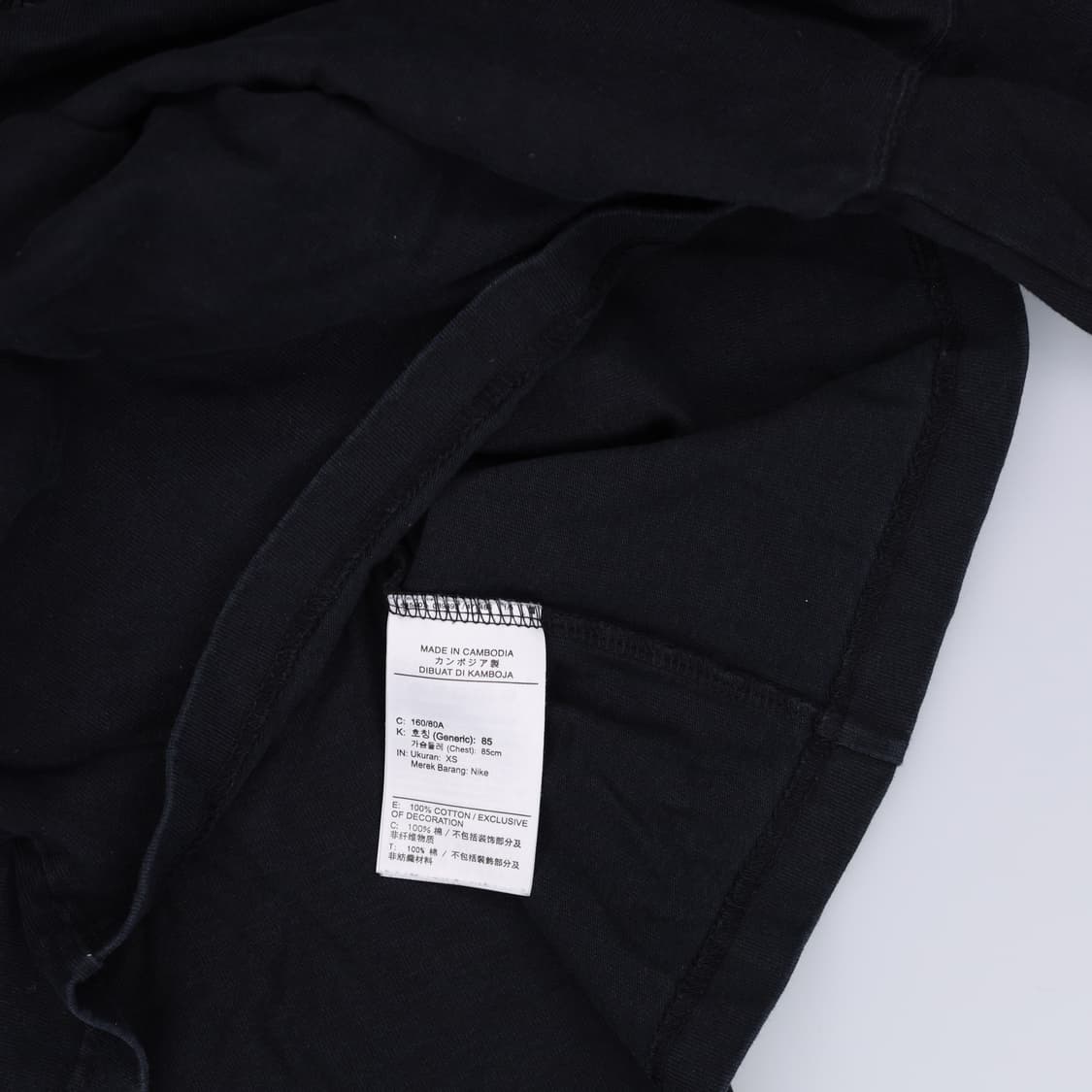 XS 신형 나이키 스몰로고 반팔티 0313H1 상품이미지5