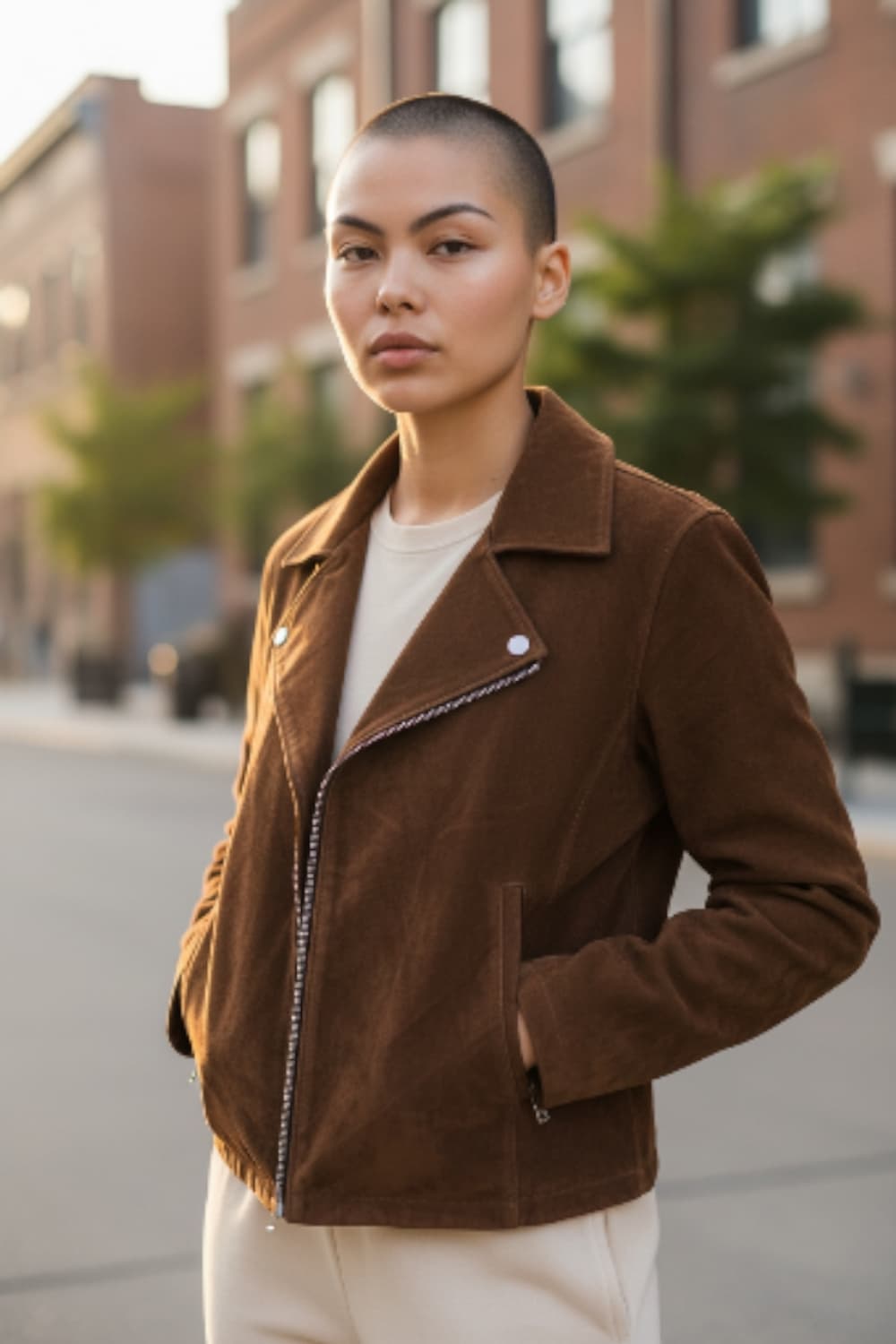 Tonywack 브라운 스웨이드 자켓 46 상품이미지2