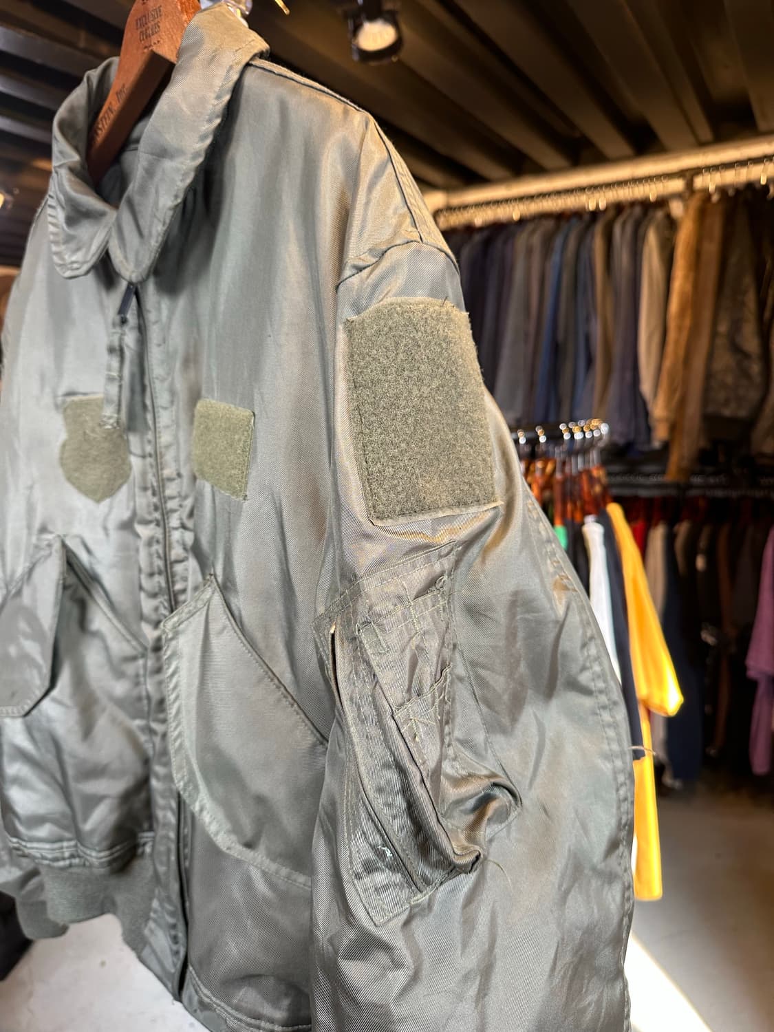 90s Us Army 미군 오리지널 CWU-45P 자켓 XL 상품이미지5