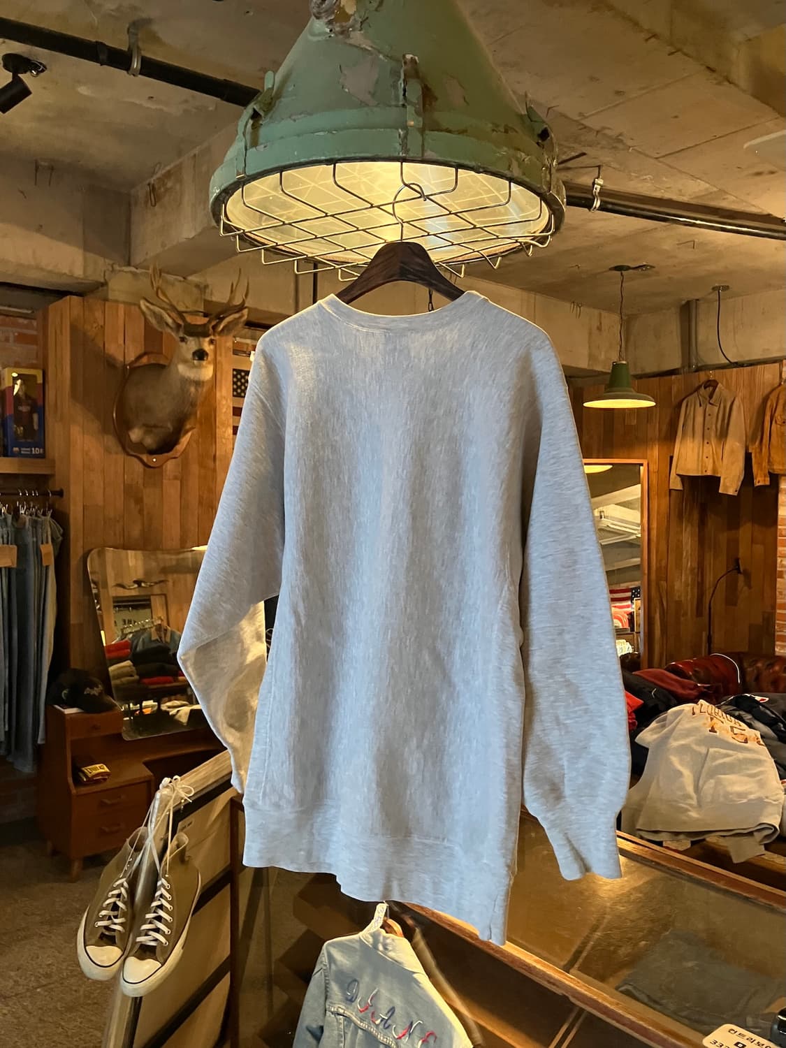 90s 빈티지 챔피온 리버스위브 스웻 셔츠 맨투맨 상품이미지4