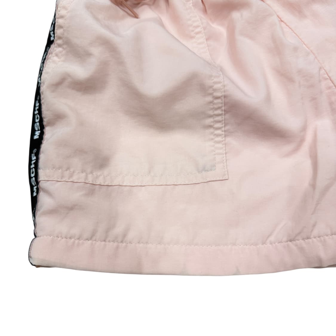 미스치프 사이드라인 딸기우유 핑크 트랙 반바지 S 상품이미지5