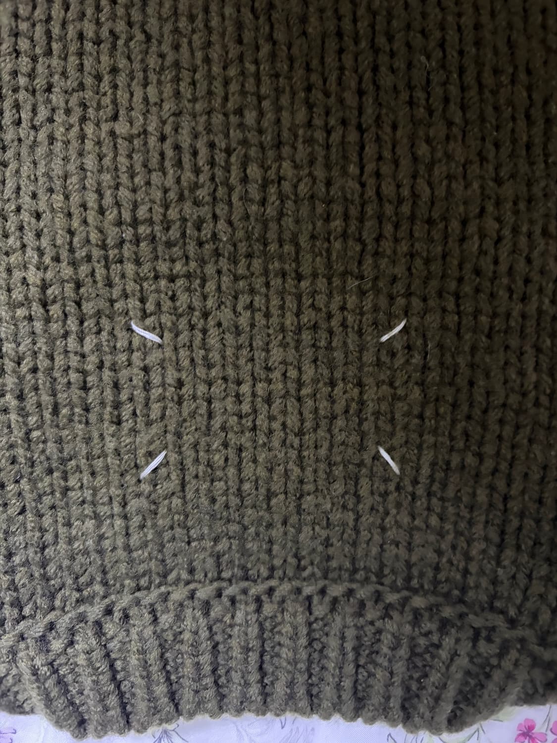 마르지엘라 울 블렌드 지퍼 니트 상품이미지6