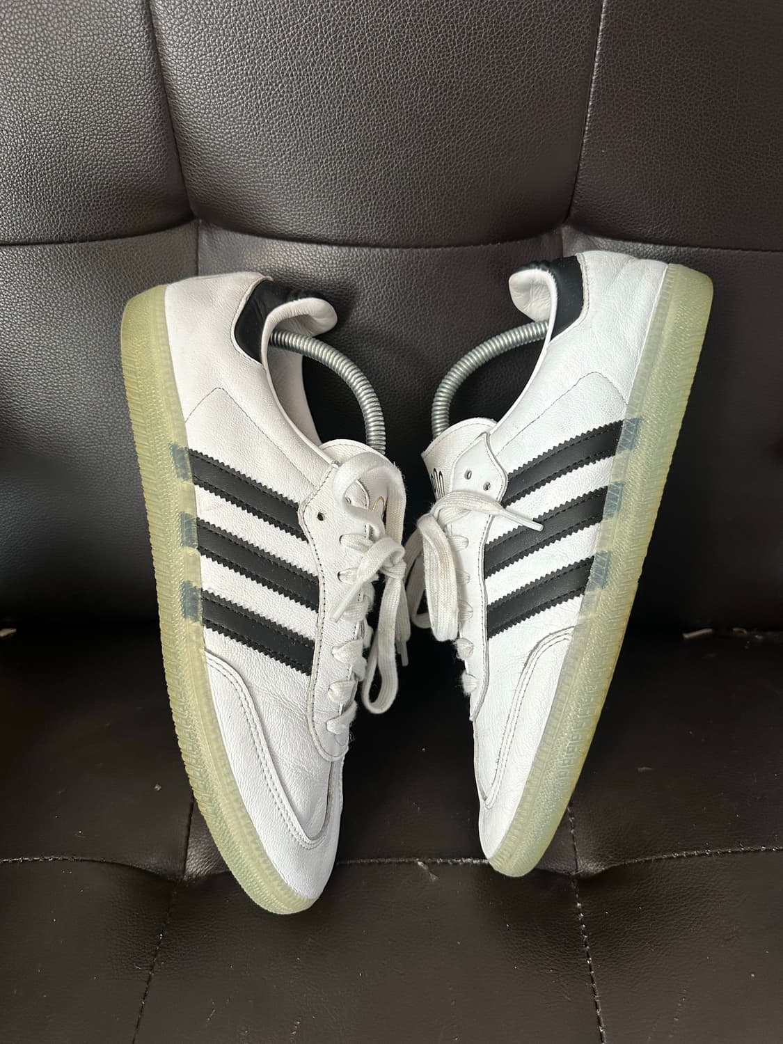 아디다스 x 딜 삼바 화이트 블랙 275 상품이미지1