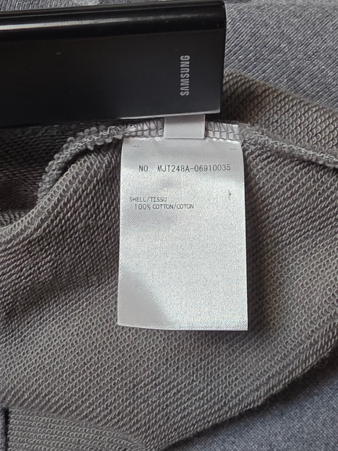 톰브라운 그레이 사선완장 맨투맨 새상품 상품이미지7