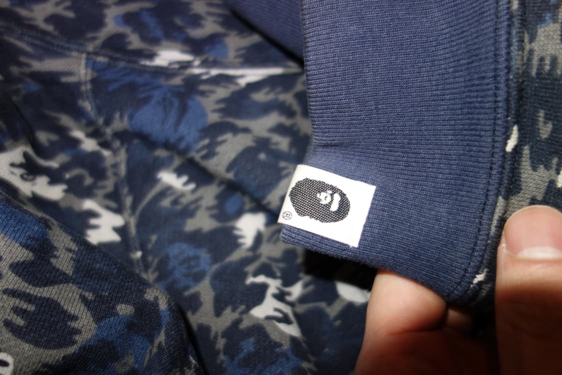 •베이프 레오파드 패턴 후드집업 상품이미지7