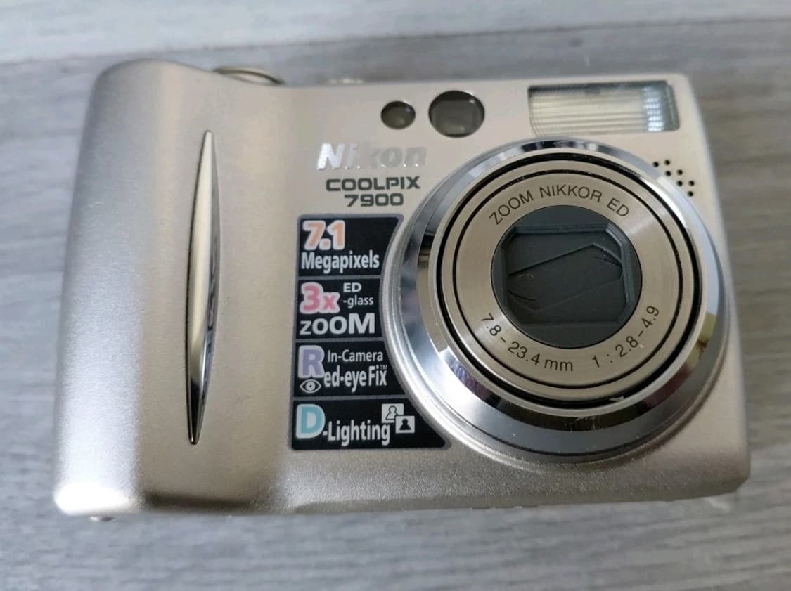 무료배송)니콘 쿨픽스 7900 빈티지 디카 실버 상품이미지2
