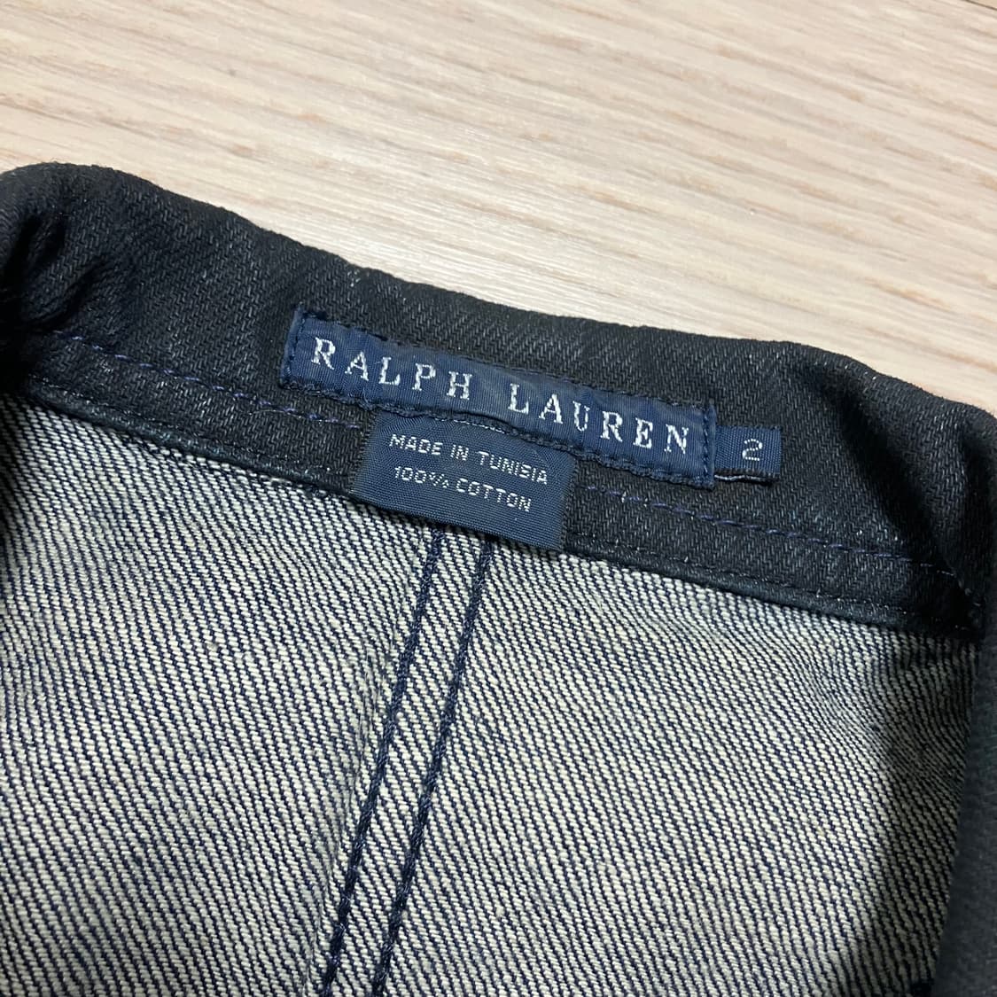 [Polo] 폴로 랄프로렌 데님 워싱 코팅 자켓 상품이미지5