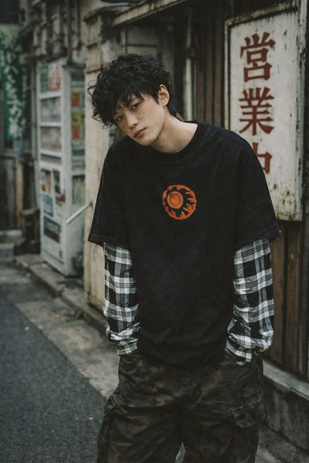 mishka 레이어드 그래픽 티셔츠 상품이미지1