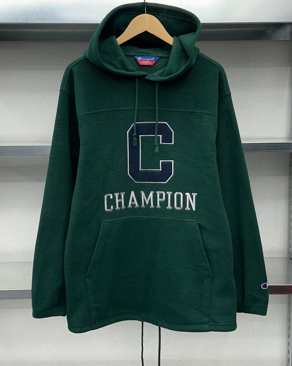 (100)90'S 챔피온 빅로고 후리스-M1560 상품이미지1