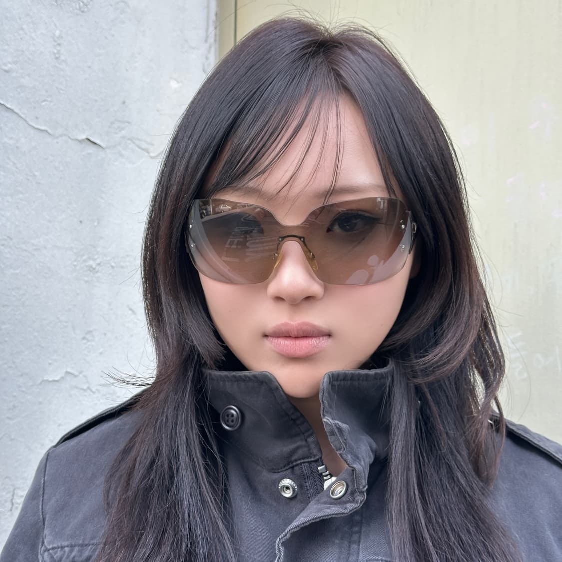 00s 디올 XL 치타 프린트 빅 선글라스 상품이미지7