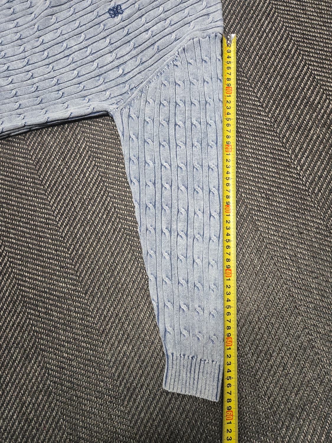 세터 SATUR 클래식 다이드 케이블 니트 상품이미지7