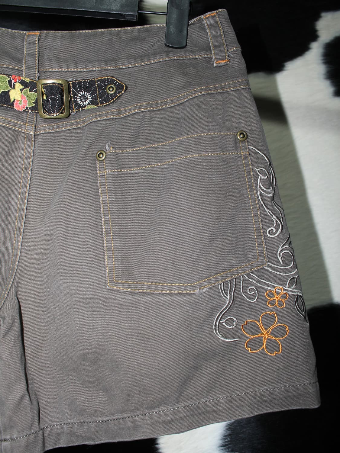 雅結 마사유 Oriental Flower Embroidery Pants 상품이미지6