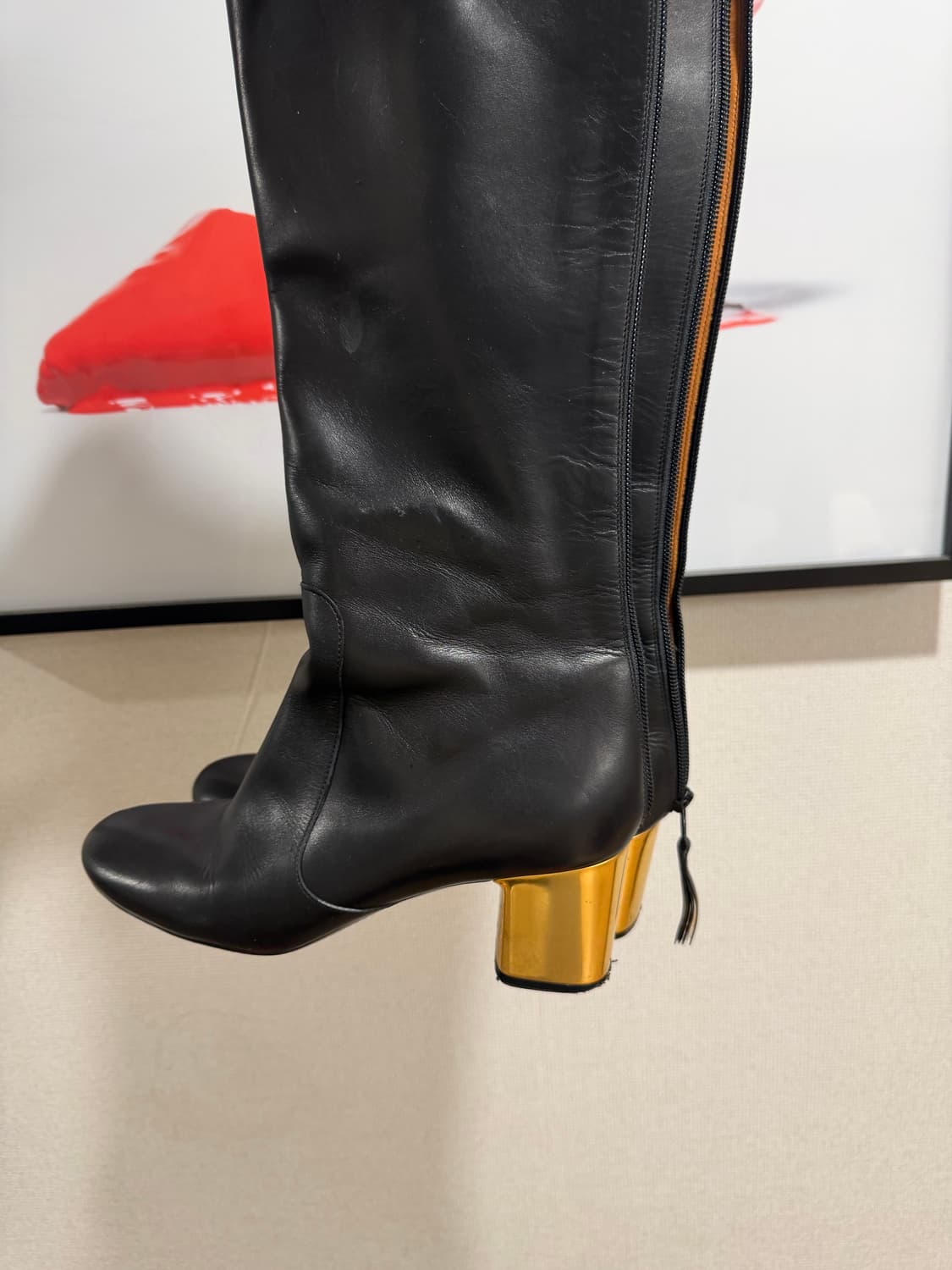 올드 셀린느 피비 파일로 니 부츠 38.5 상품이미지1