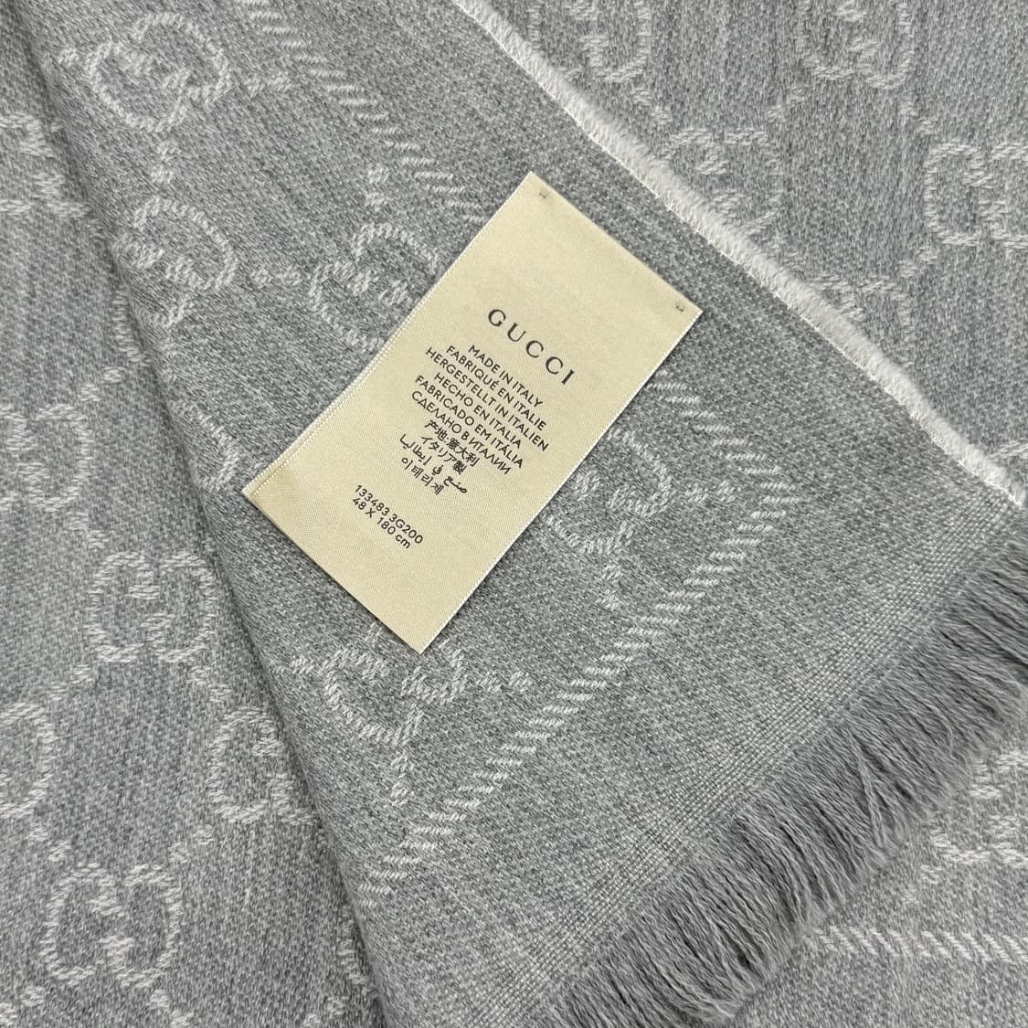 구찌 GG 울자카드 스카프 상품이미지6