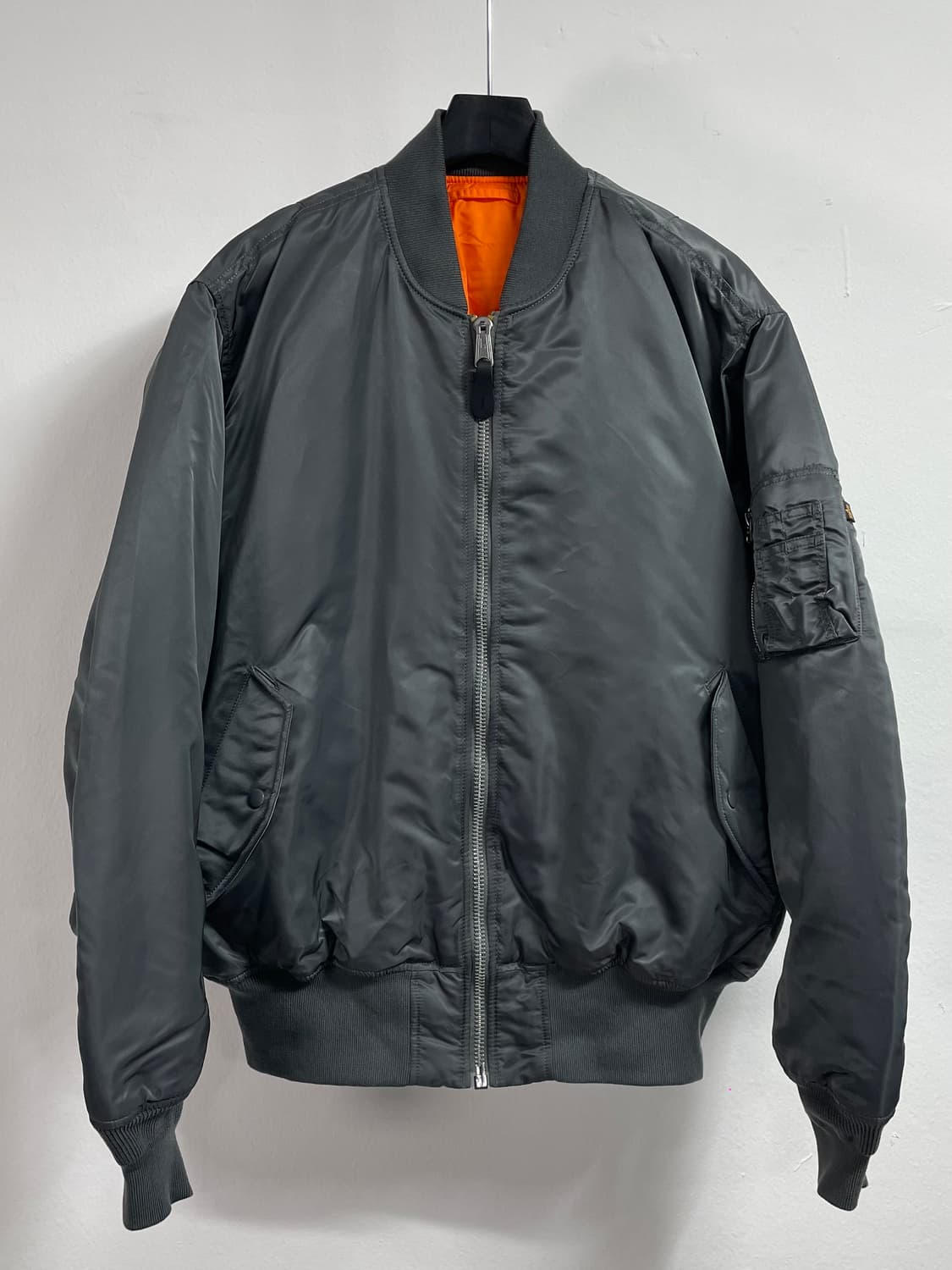 알파인더스트리 빅사이즈 MA-1 항공점퍼  (on.225)   상품이미지1