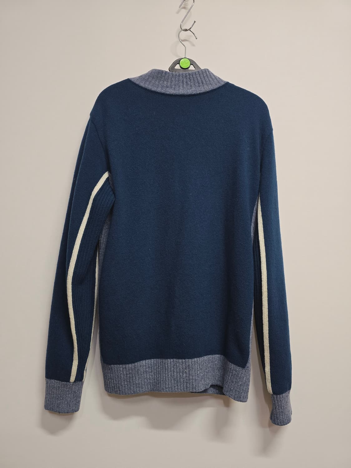 루이까스텔 네이비 하프넥 니트 방풍집업 100 상품이미지4