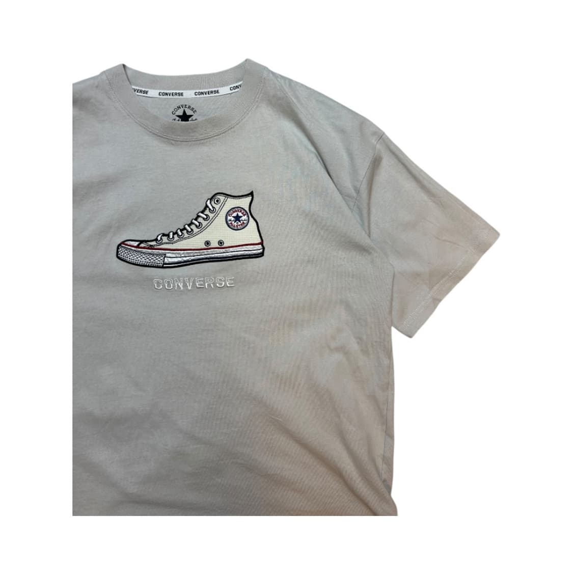 (M) 컨버스 JPN 자수 패치 반팔 티셔츠 T-020 상품이미지2