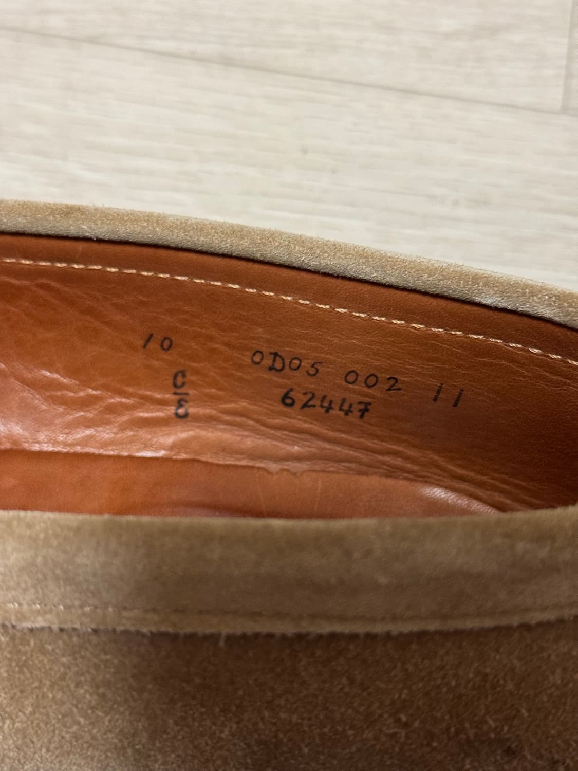 알든 6244 스웨이드 언라인드 로퍼 10E 상품이미지5