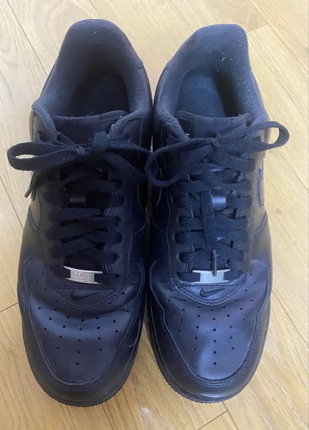 나이키 에어포스 슈프림 블랙 270 상품이미지2