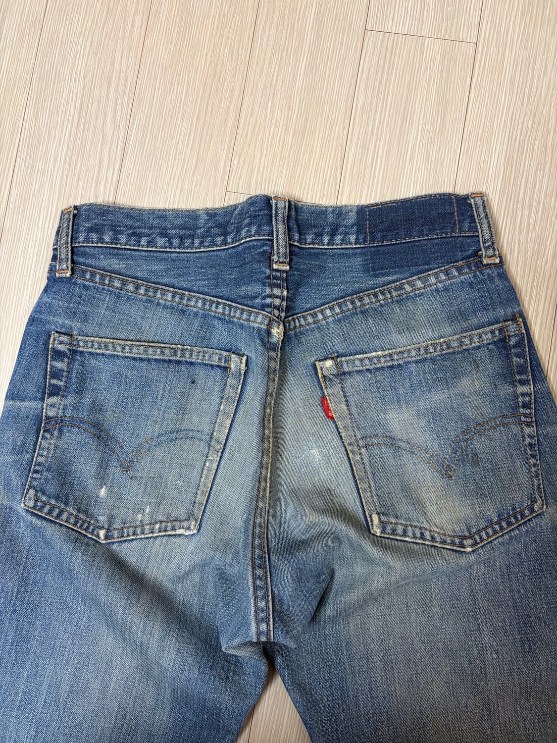 60s 오리지널 빈티지 리바이스 505 Big E 데님 상품이미지4